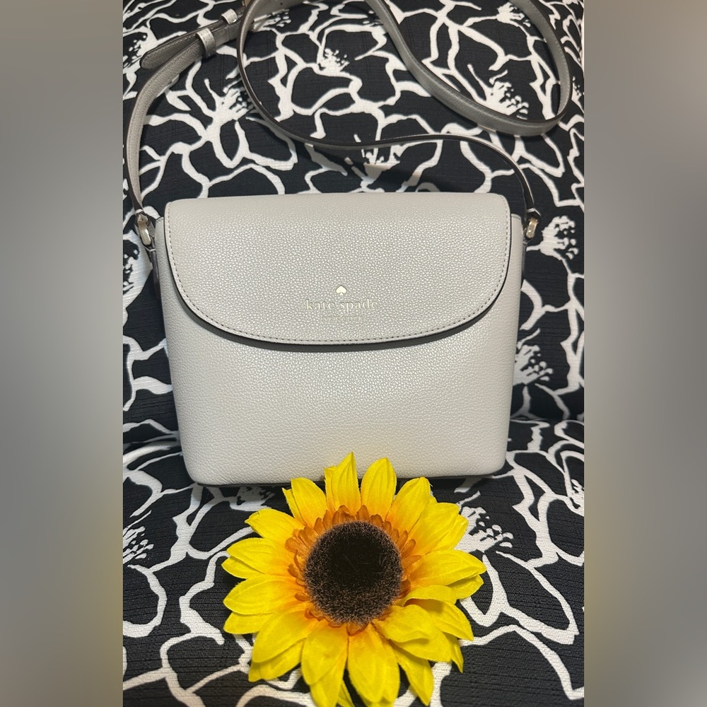 kate spade Light Gray Crossbody Bag